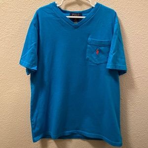 Medium 10/12 Blue Polo Ralph Lauren Shirt